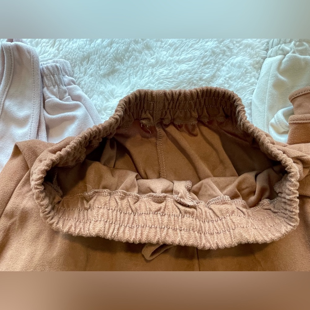 NWOT Amazon Six Piece Matching Cropped Tank & Short Sets Size Medium - Picture 6 of 8